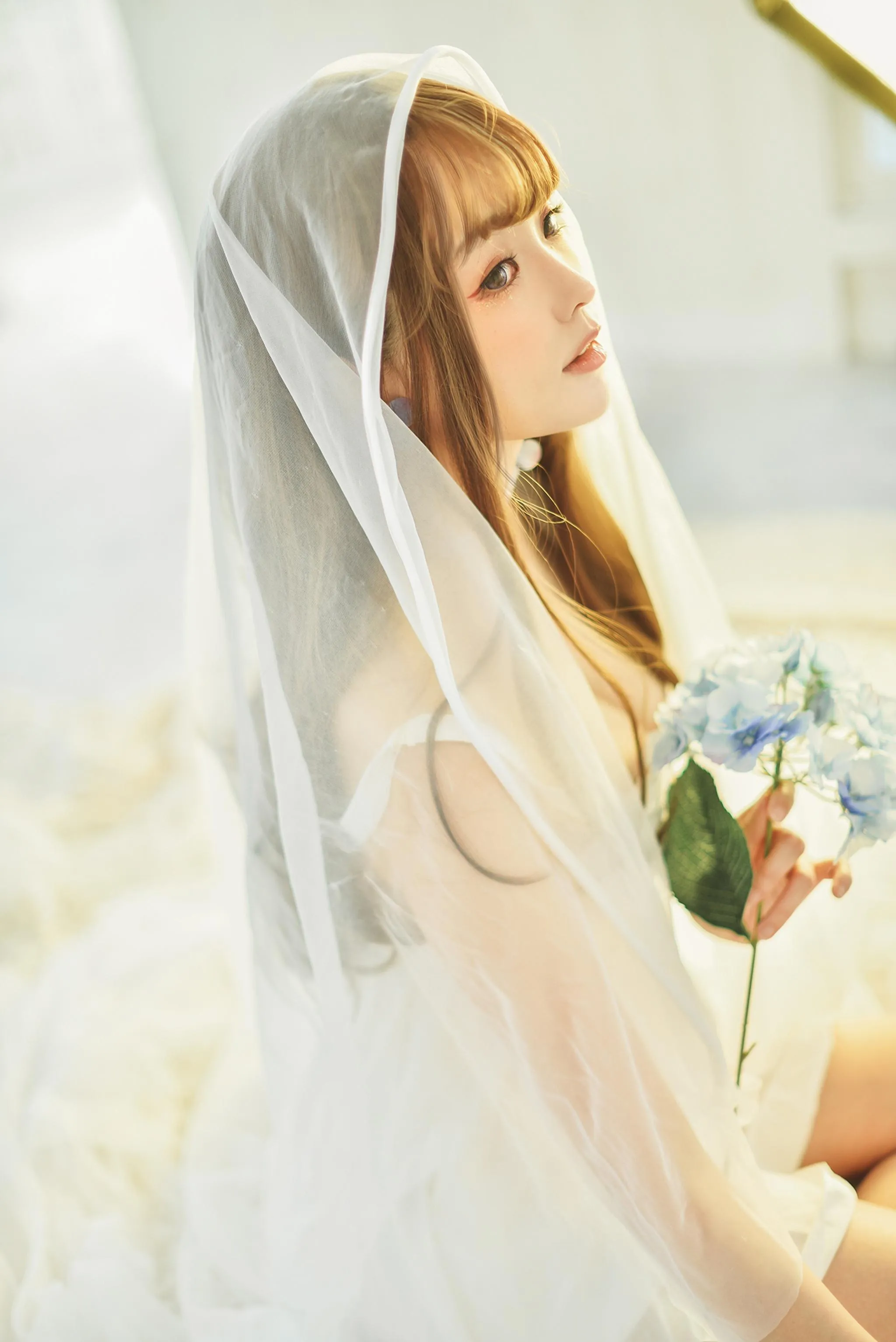 ElyEE子 – NO.76 White Dress [22P]插图8